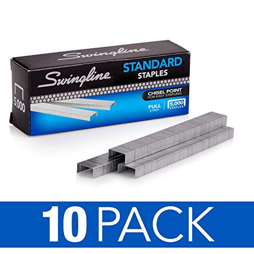 Swingline Staples, Standard Staples for Desktop Staplers, 1/4" Length, 210/Strip, Set