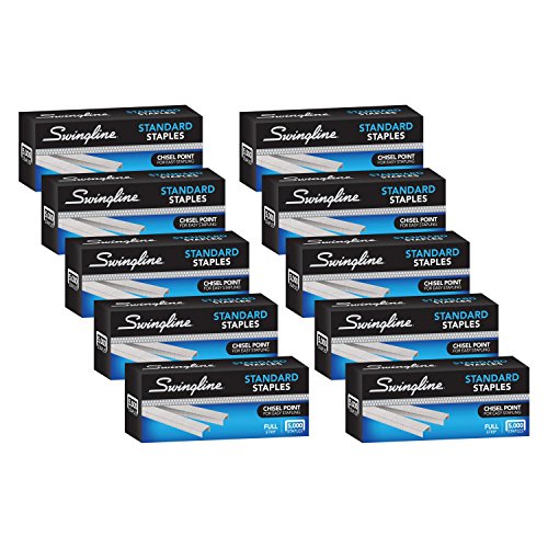 Swingline Staples, Standard Staples for Desktop Staplers, 1/4" Length, 210/Strip, Set